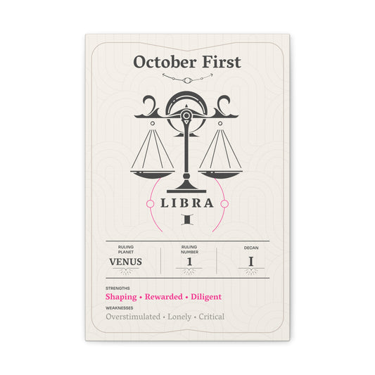 October First Canvas
