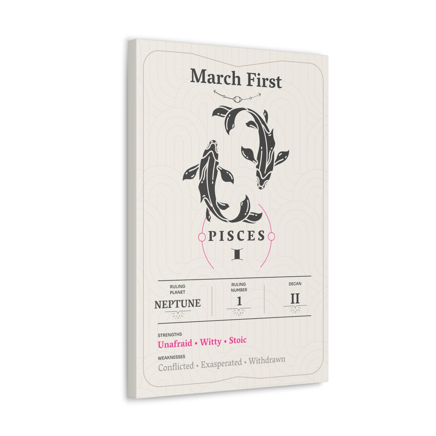 March First Canvas