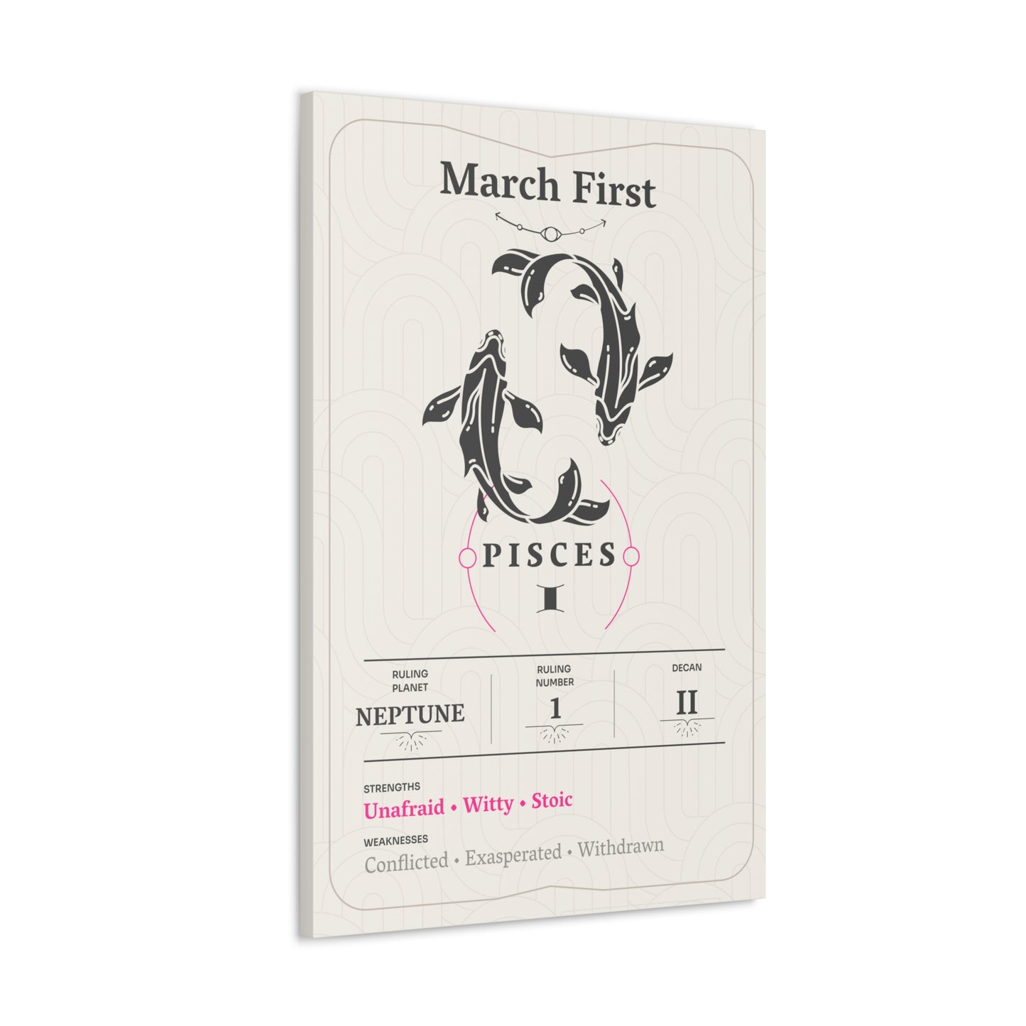 March First Canvas