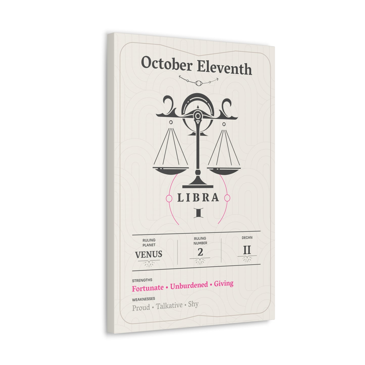 October Eleventh Canvas