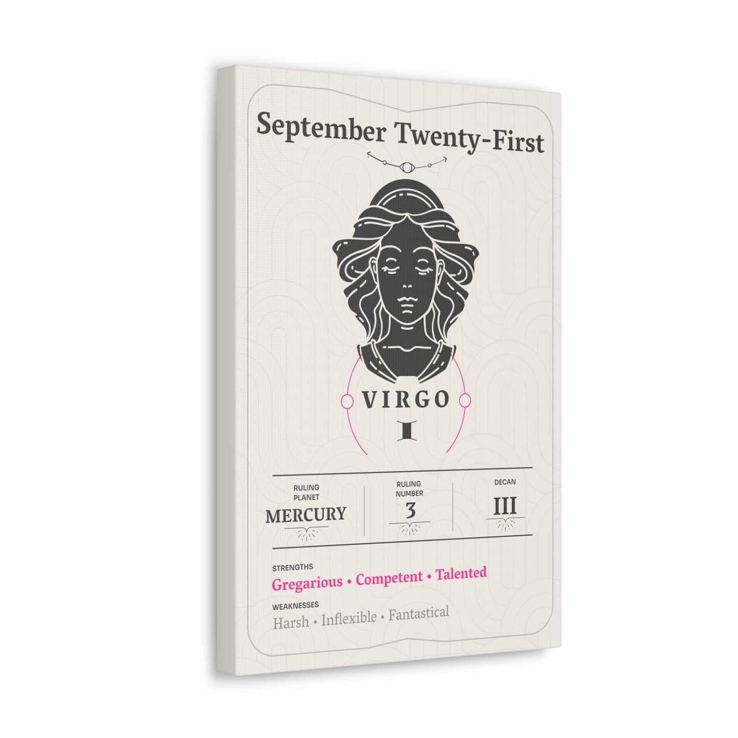 September Twenty-First Canvas