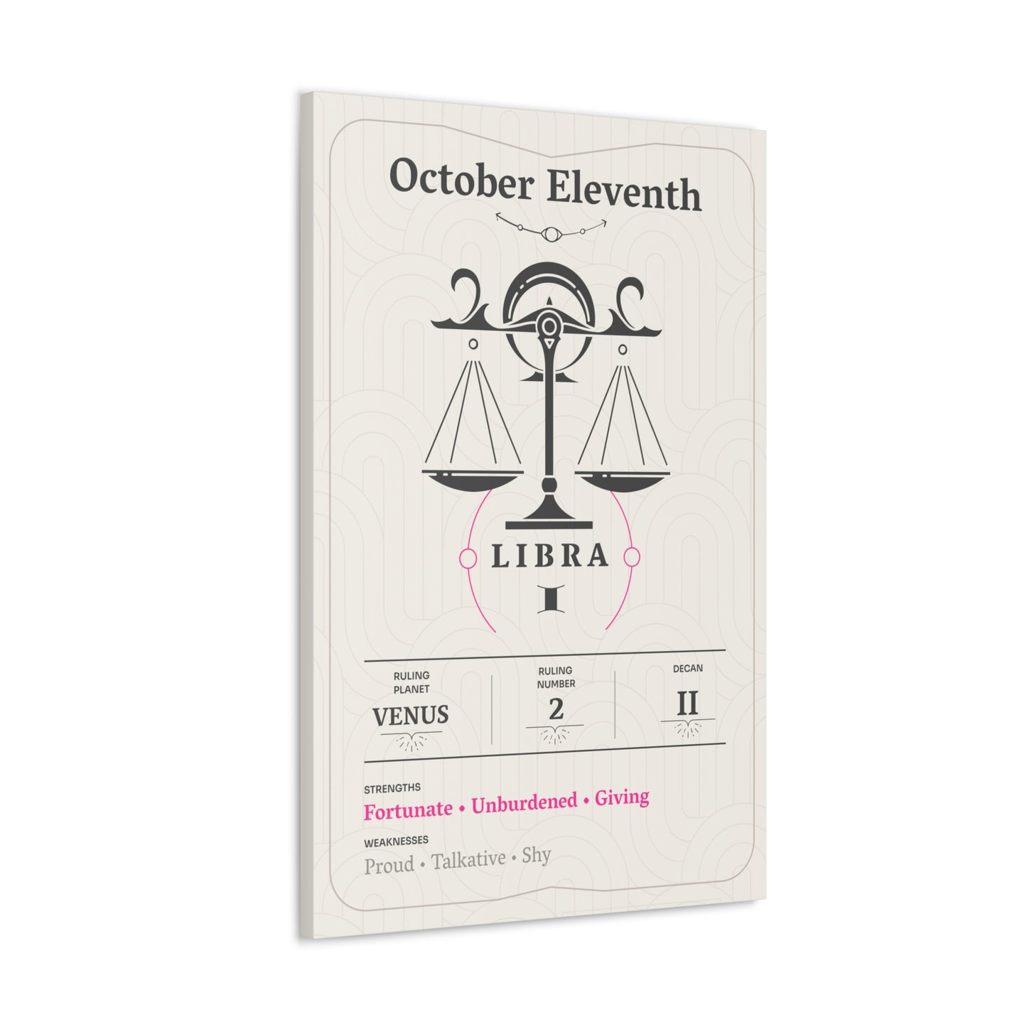 October Eleventh Canvas