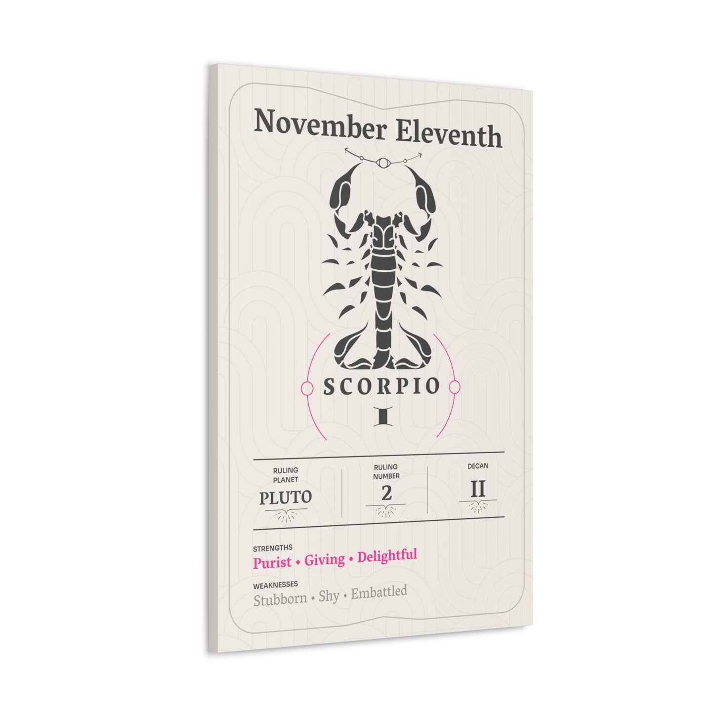 November Eleventh Canvas