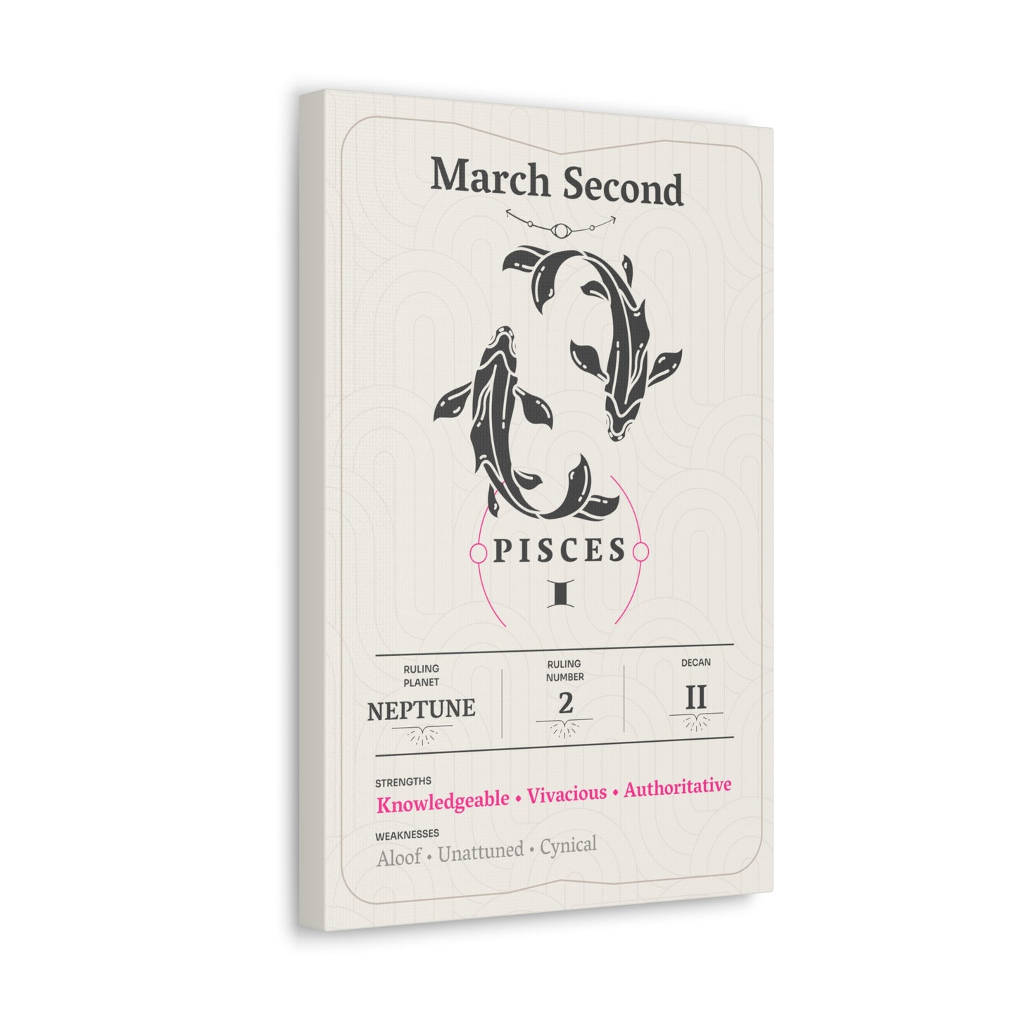 March Second Canvas