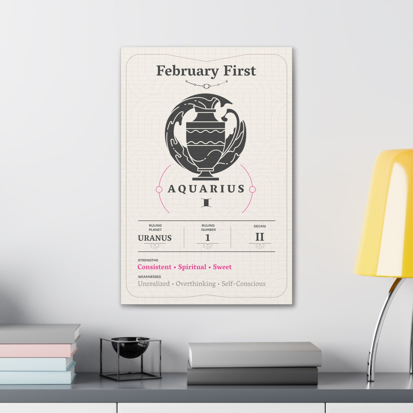 February First Canvas