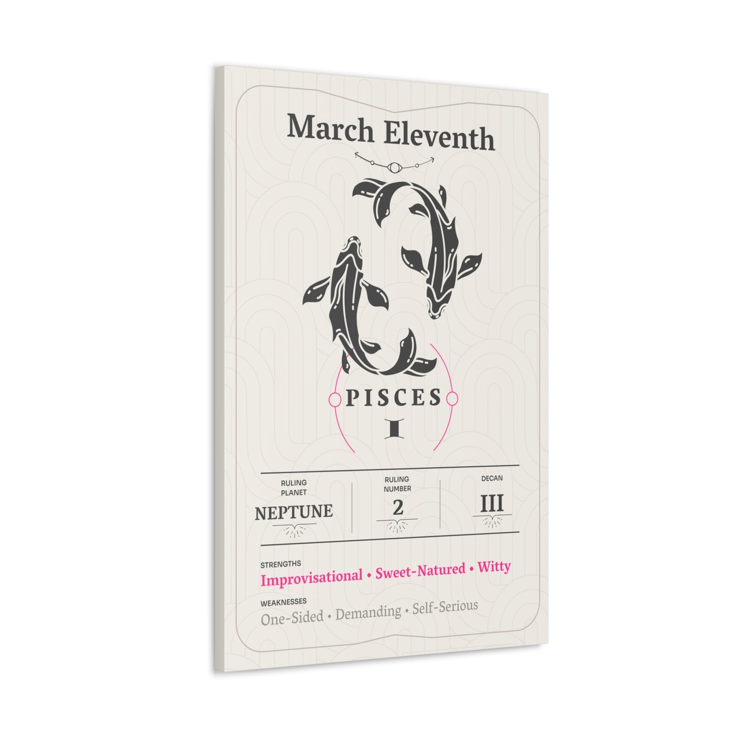 March Eleventh Canvas