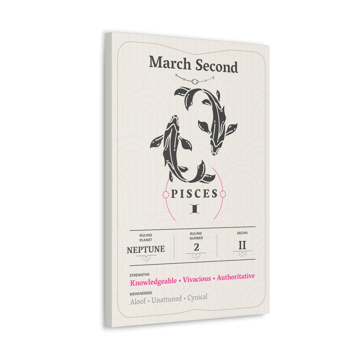 March Second Canvas