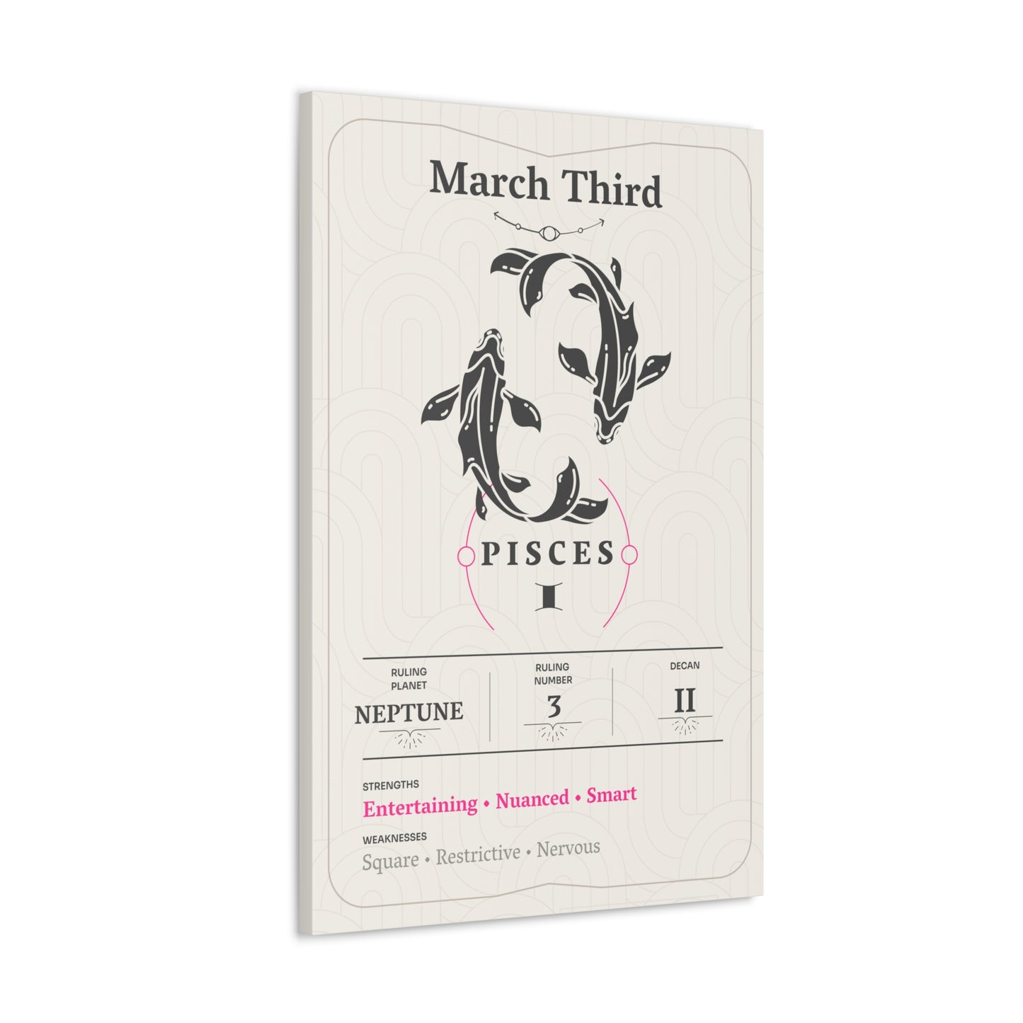 March Third Canvas