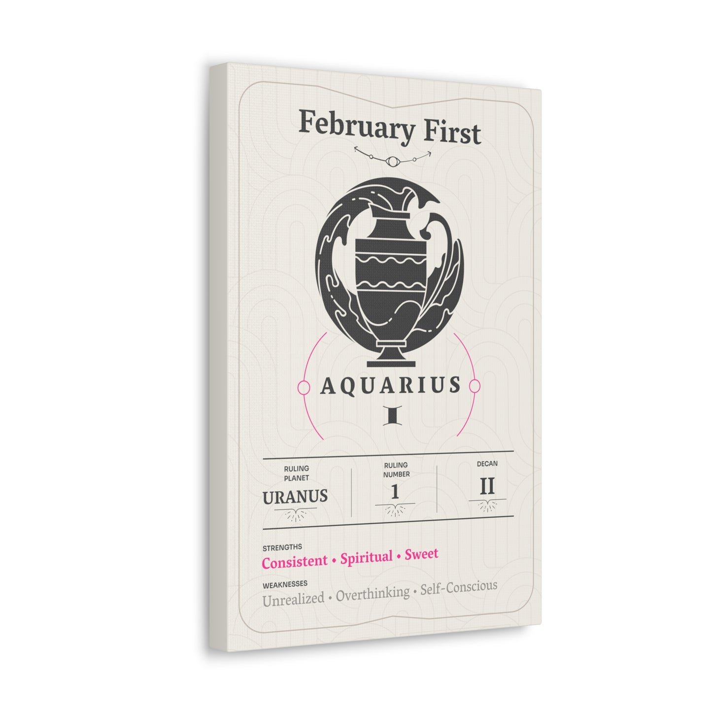 February First Canvas